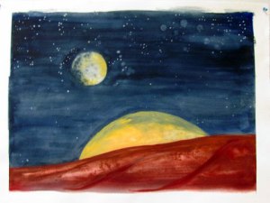 The Magic Moons of Mars by Mary P. Williams