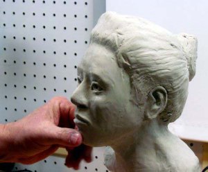 Ray Decautur, Sculpting a female face